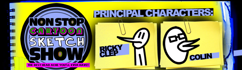 animated sketch show ricky clep